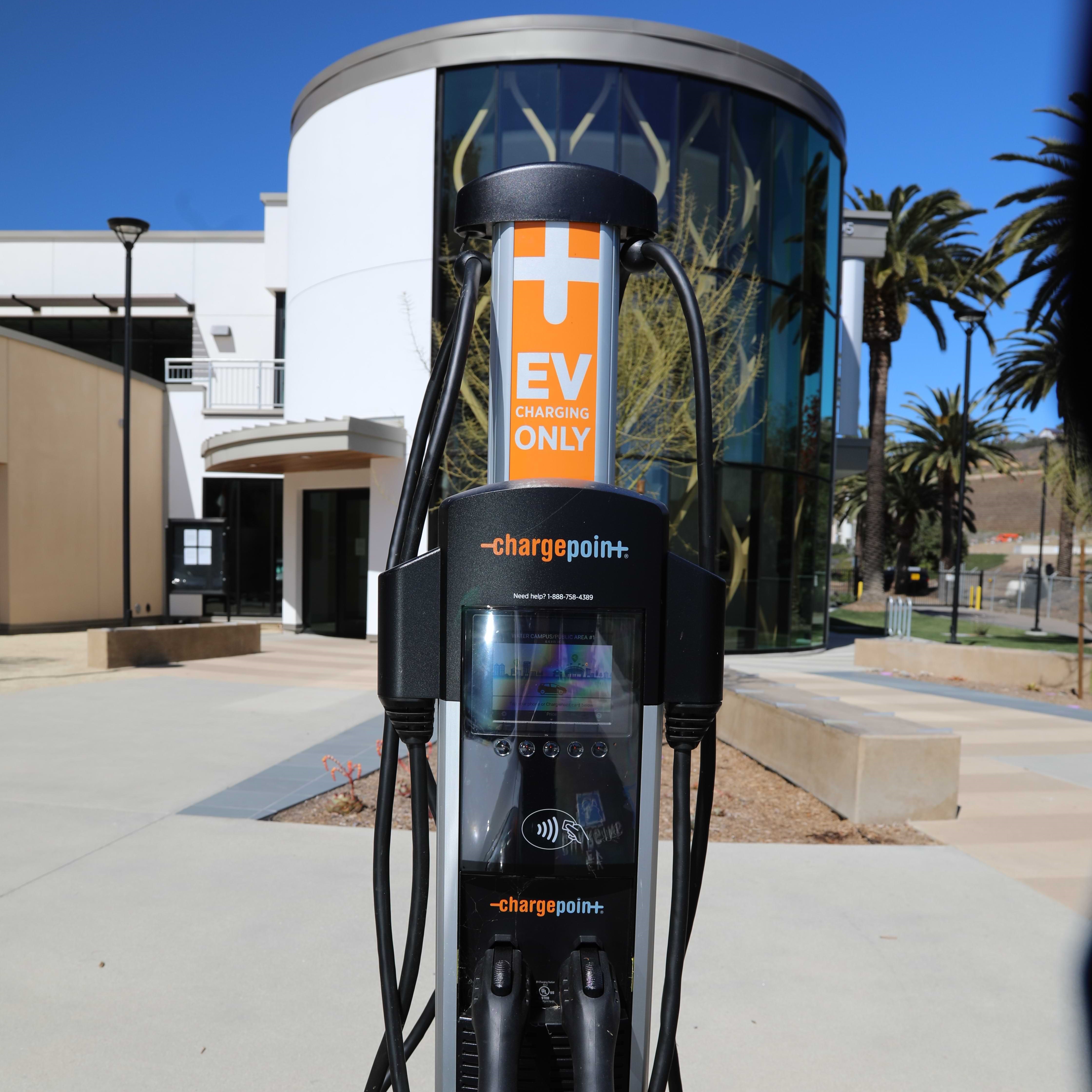 EV Charging Opens at Water Campus
